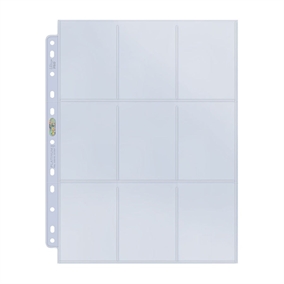 Ultra Pro - Silver 9-Pocket Page (11 Hole) (1 Page) - Kort tilbehør